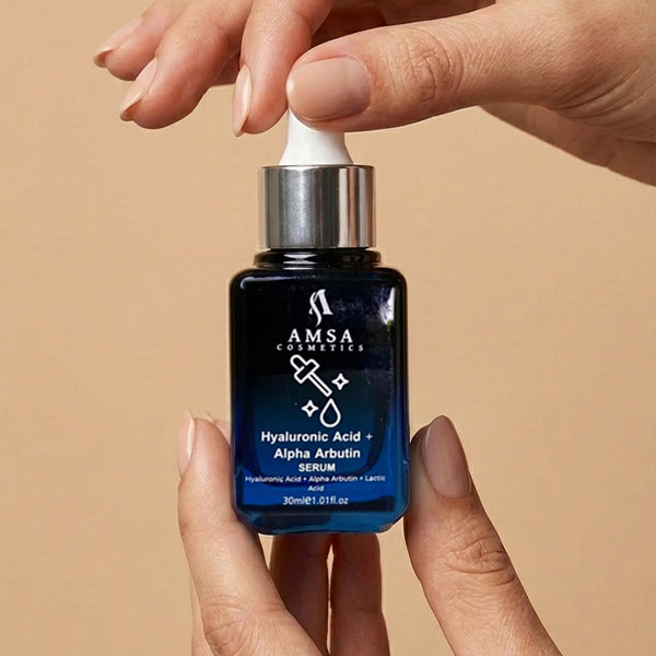 Hyaluronic Acid + Alpha Arbutin Serum By AmSa Cosmetics